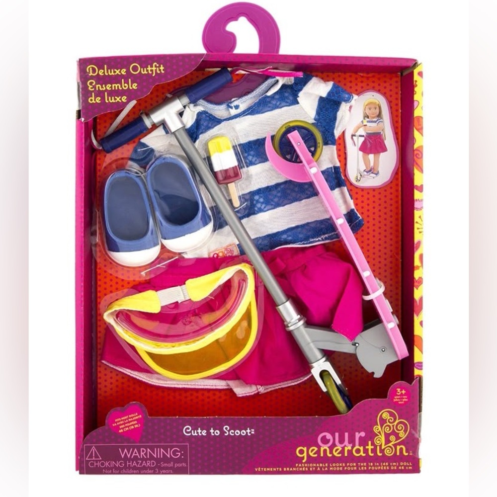 Our Generation “Cute To Scoot” Deluxe Doll Outfit